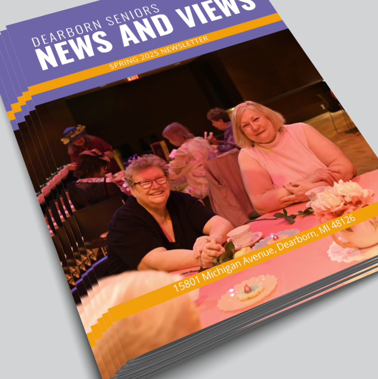 Spring 2025 Senior News and Views Cover