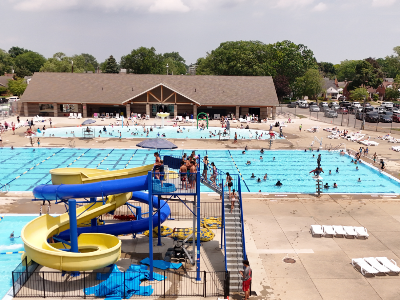 Dearborn From Above Summer