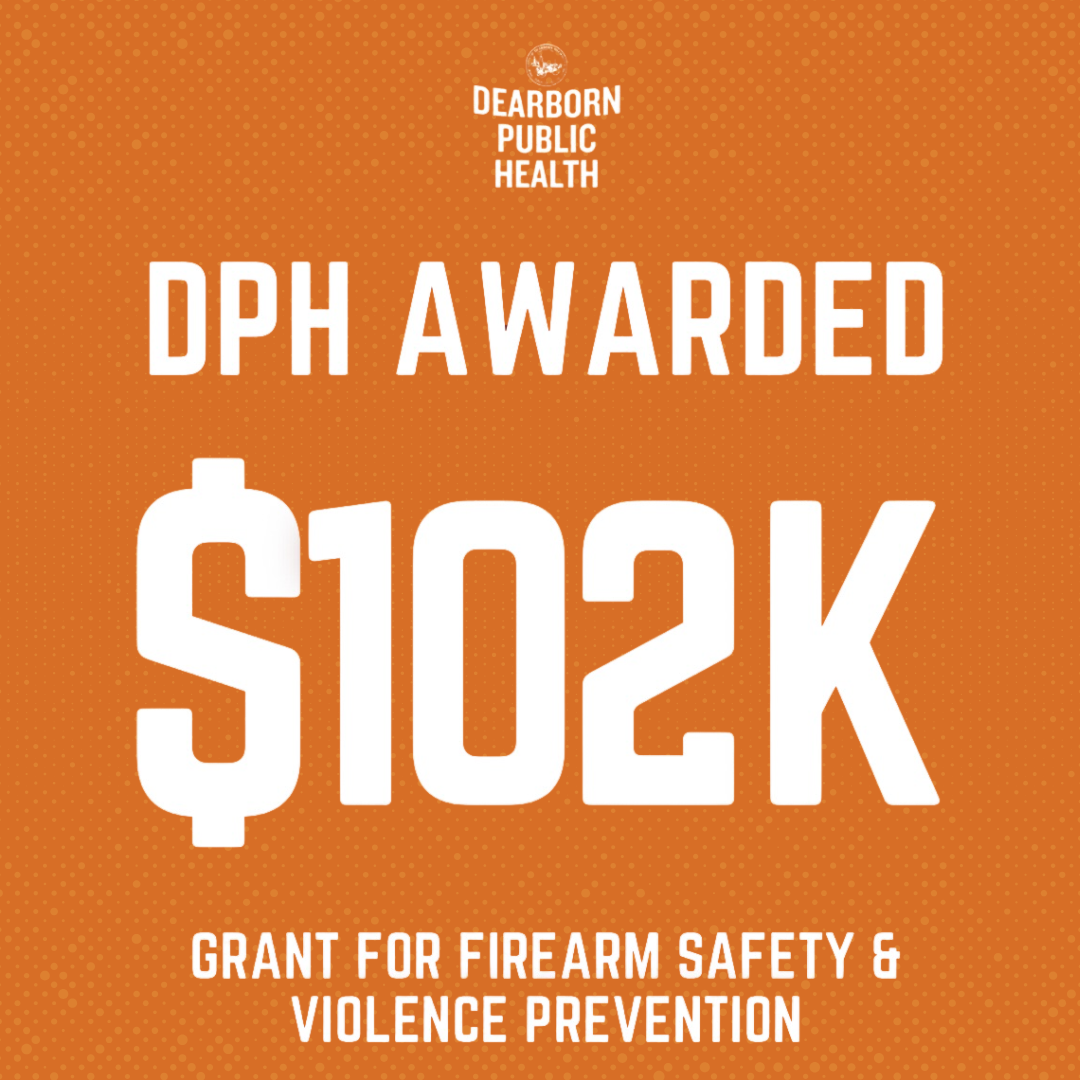 Dearborn Public Health awarded $101,570 grant to advance firearm safety and prevent injuries